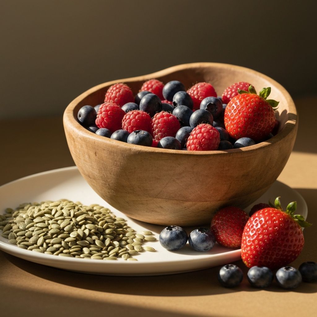 Jagody i nasiona - źródła antokan